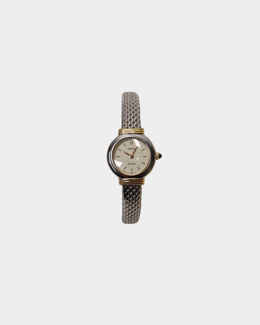 SEIKO EXCELINE TWO-TONE WRIST WATCH