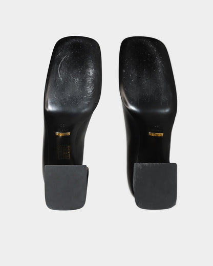 GUCCI MID-HEEL PUMP WITH HORSEBIT