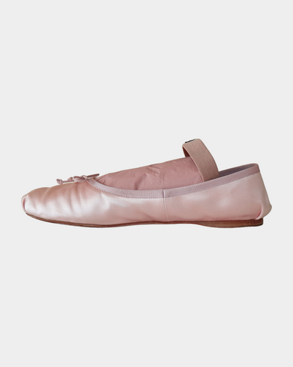 MIU MIU ORCHARD PINK BALLERINAS