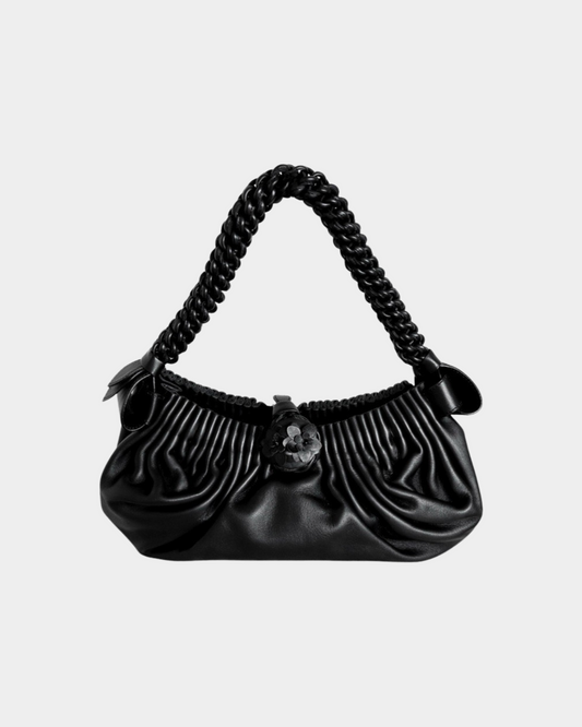 BOTTEGA VENETA RUCHED SHOULDER BAG